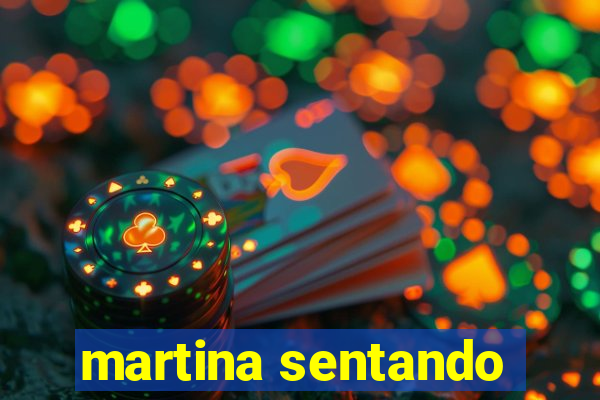 martina sentando